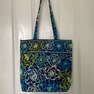 Vera Bradley large tote handbag Katalina Blues